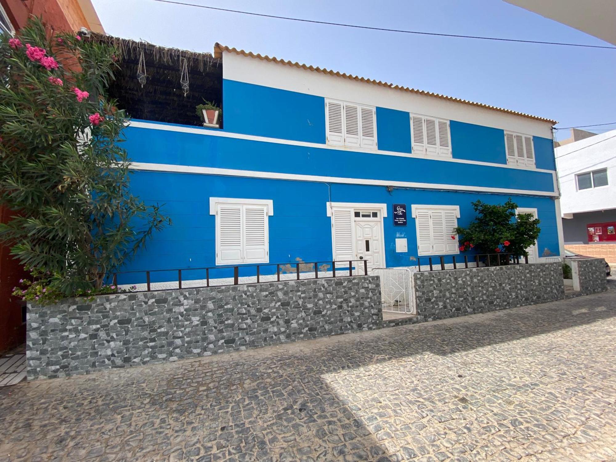 Casa Blu Guesthouse - Casa De Hospedes Santa Maria Exteriör bild